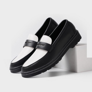 Giày penny loafer - giày da bò nguyên tấm, tăng chiều cao 4cm cho nam