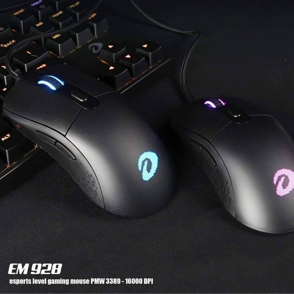 Chuột Gaming, chơi game Có dây DAREU EM928 - BLACK