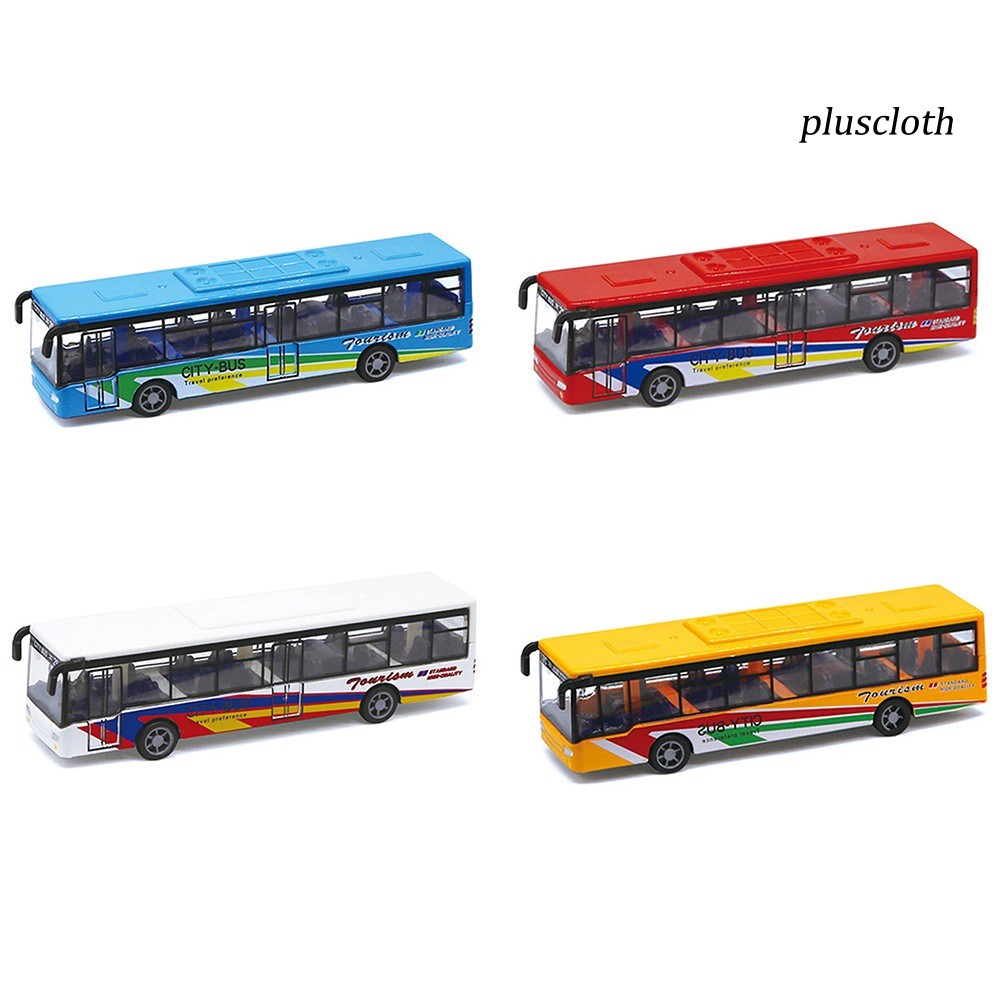Đồ chơi mô hình xe bus mini bằng hợp kim cao cấp