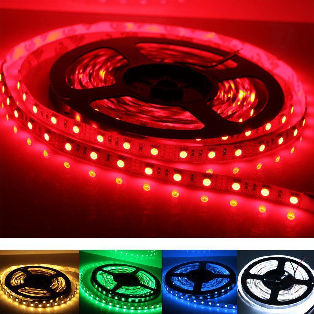 Dải Đèn LED Nhiều Màu Chống Thấm Nước Dùng Trang Trí Tiện Dụng