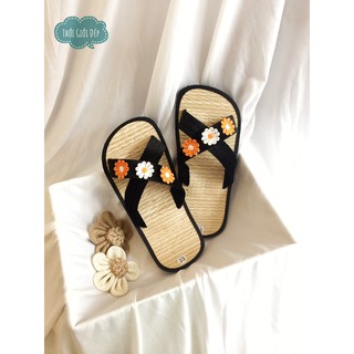 [Độc Quyền] DÉP CHIẾU HANDMADE || Hình thật 100%
