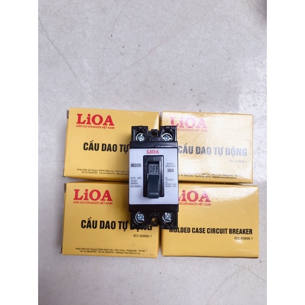 Cầu dao tự động Lioa 15A 20A 30A