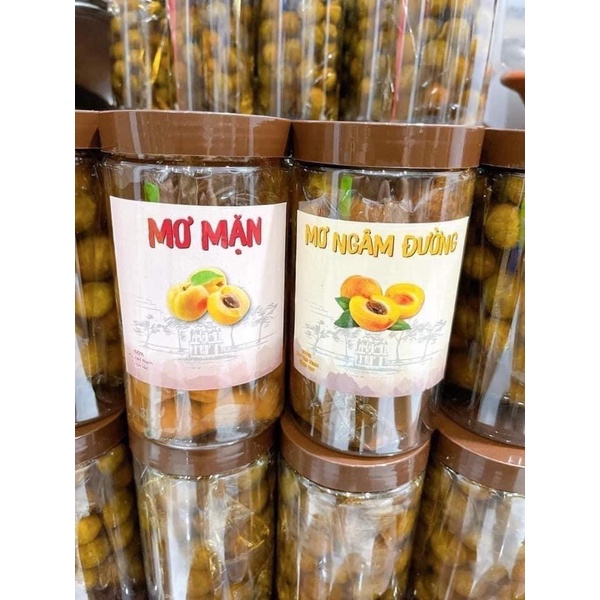 Mơ mặn (mơ ngâm muối) nhà làm hũ 1kg