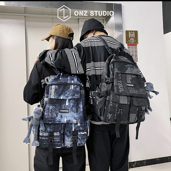 Balo - Cặp sách học sinh đi học đi chơi unisex cho nam nữ phong cách Hàn Quốc OnZ Studio BL01