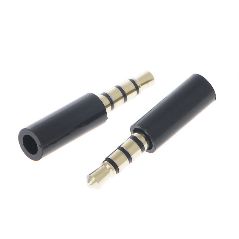 Set 10 Giắc Cắm Tai Nghe 4 Cực 3.5mm Mạ Vàng Chuyên Dụng