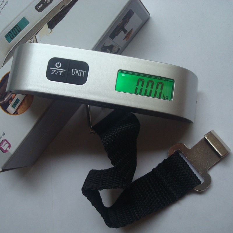 Cân điện tử cầm tay 50kg có dây móc