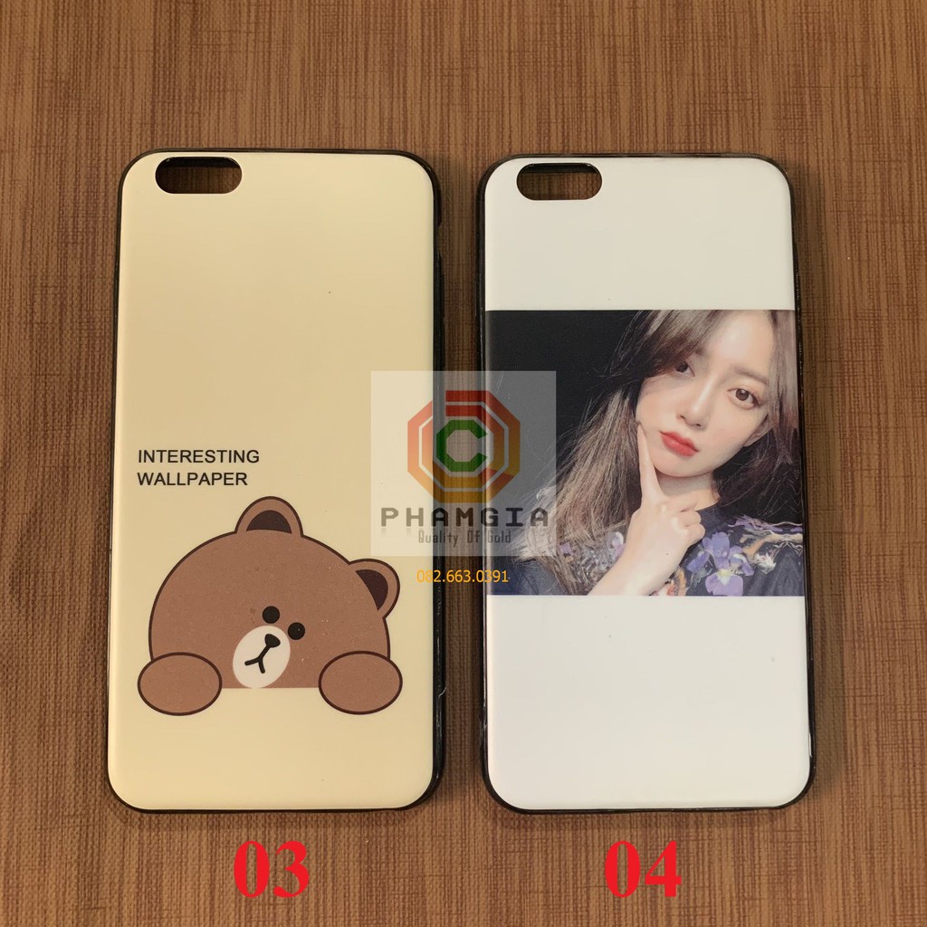 Ốp lưng iphone 6 plus (6+) in hình đẹp, viền dẻo đen silicon ( phần 3)