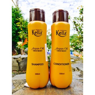 Cặp gội xả dưỡng tóc Kella Argan Oil 500ml