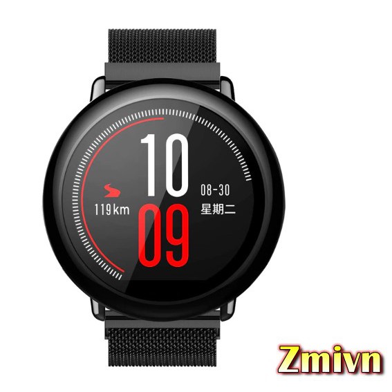 Dây đồng hồ nam châm thép không gỉ Amazfit Pace