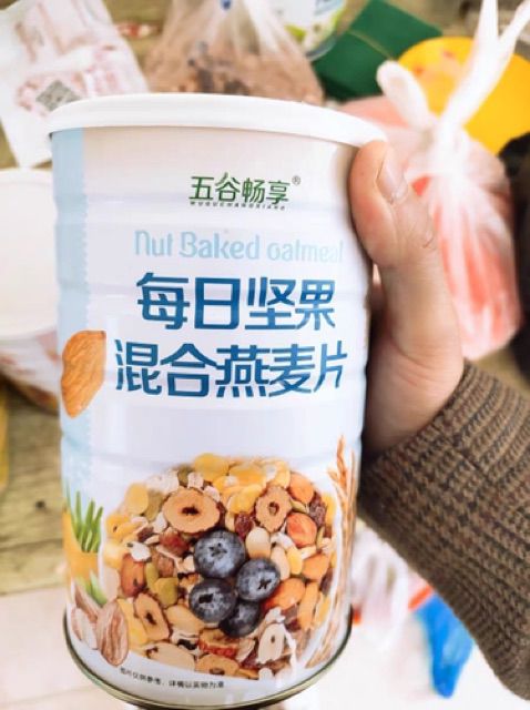 CÓ SẴN| NGŨ CỐC HOA QUẢ SỮA CHUA FRUIT BAKED OATMEAL 500g