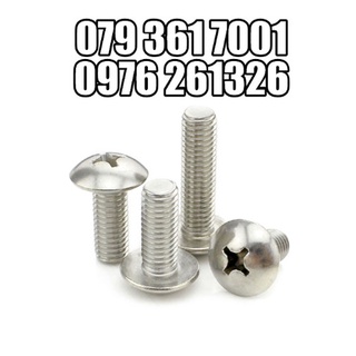 Vít, ốc pake đầu dù inox 304_m5