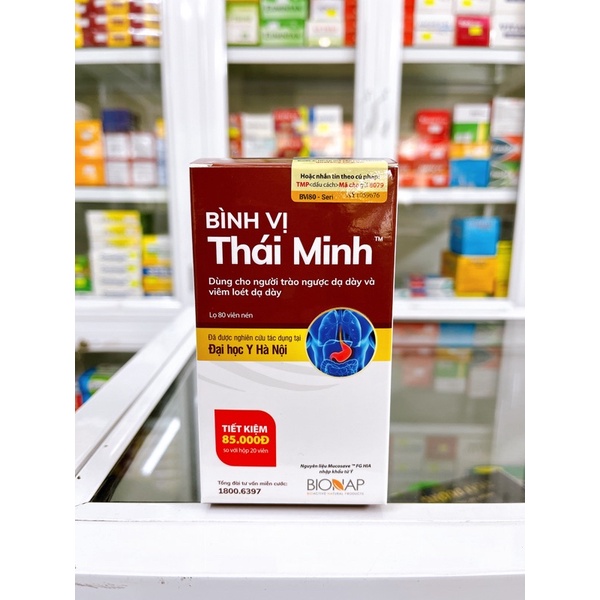 ✅ Bình Vị Thái Minh - Giúp ngăn ngừa loét dạ dày