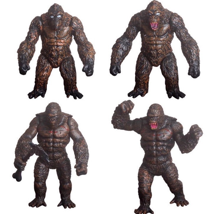 Mô Hình Godzilla King Kong 8cm Chân Thật