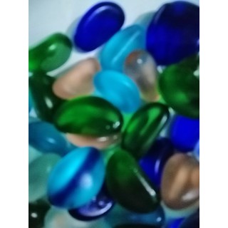 Sỏi màu trang trí bể cá