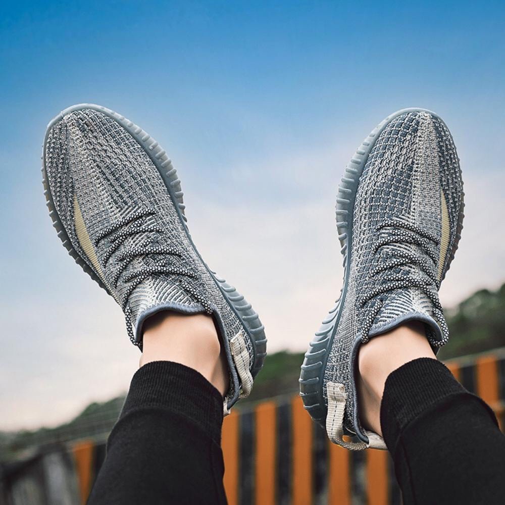 Giày nam thể thao đế êm vải thoáng khí - Giày nam màu loang siêu phẩm 2021