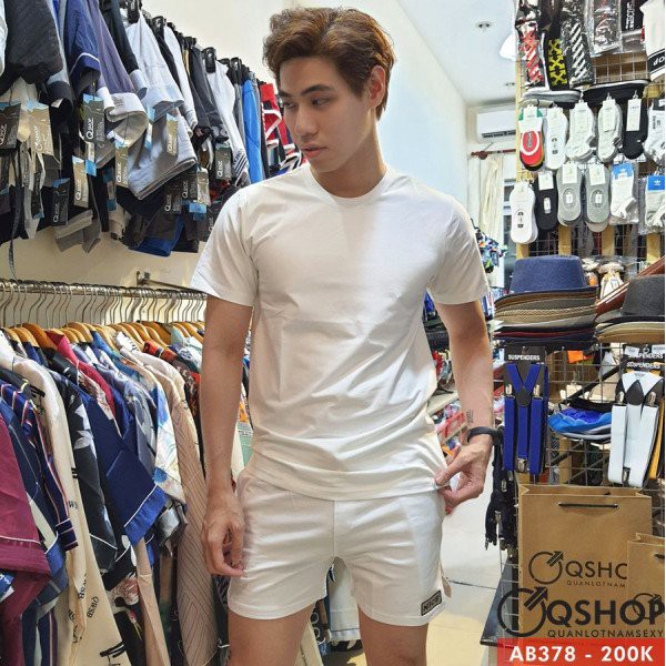ÁO PHÔNG NAM ĐƠN GIẢN THUN COTTON CAO CẤP QSHOP AB378