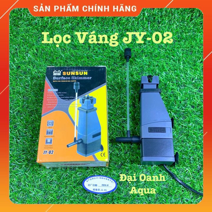 Lọc váng SunSun JY-02- Lọc Váng Mặt Nước Cho Bể Cá Cảnh, Bể Thủy Sinh
