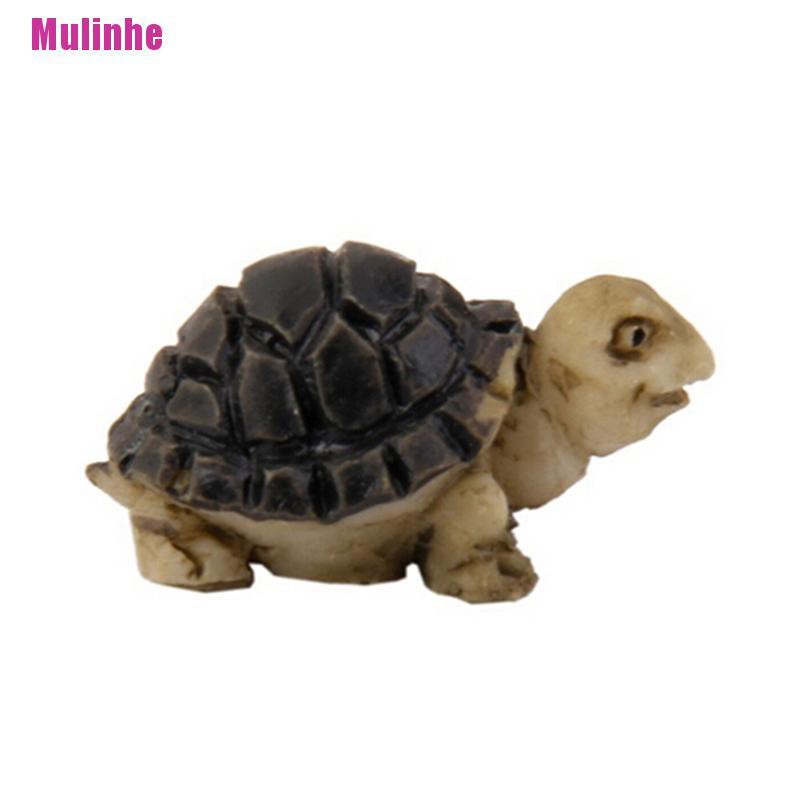 Set 2 Tượng Rùa Mini Trang Trí Tiểu Cảnh DIY