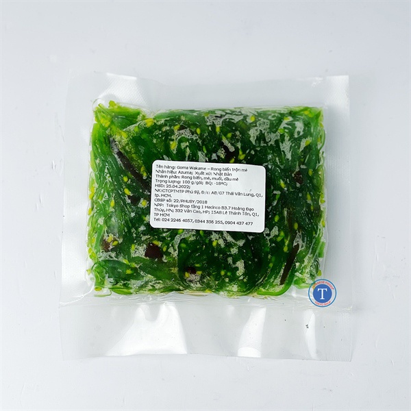 Rong Biển Trộn Mè Azuma Goma Chuka Wakame 100G
