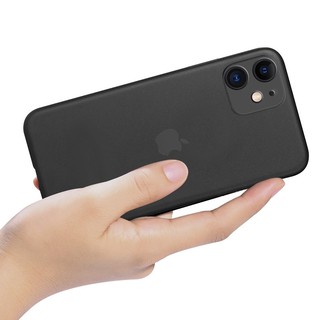Ốp Lưng iPhone 11 Siêu Mỏng Nhám Mờ (Ốp Lụa)