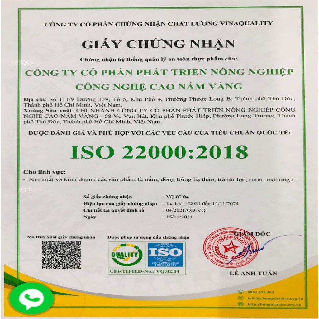 Đông trùng hạ thảo Nấm Vàng khô sợi to hộp 15G [Hàng Cao Cấp]