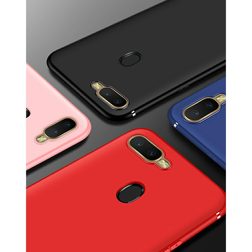 Ốp lưng Oppo A12 / A5s / A7 FREESHIP Từ 50k dùng chung dẻo màu siêu mỏng cao cấp