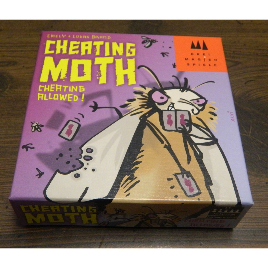Bài Ăn Gian - Cheating Moth Boardgame thẻ bài hấp dẫn