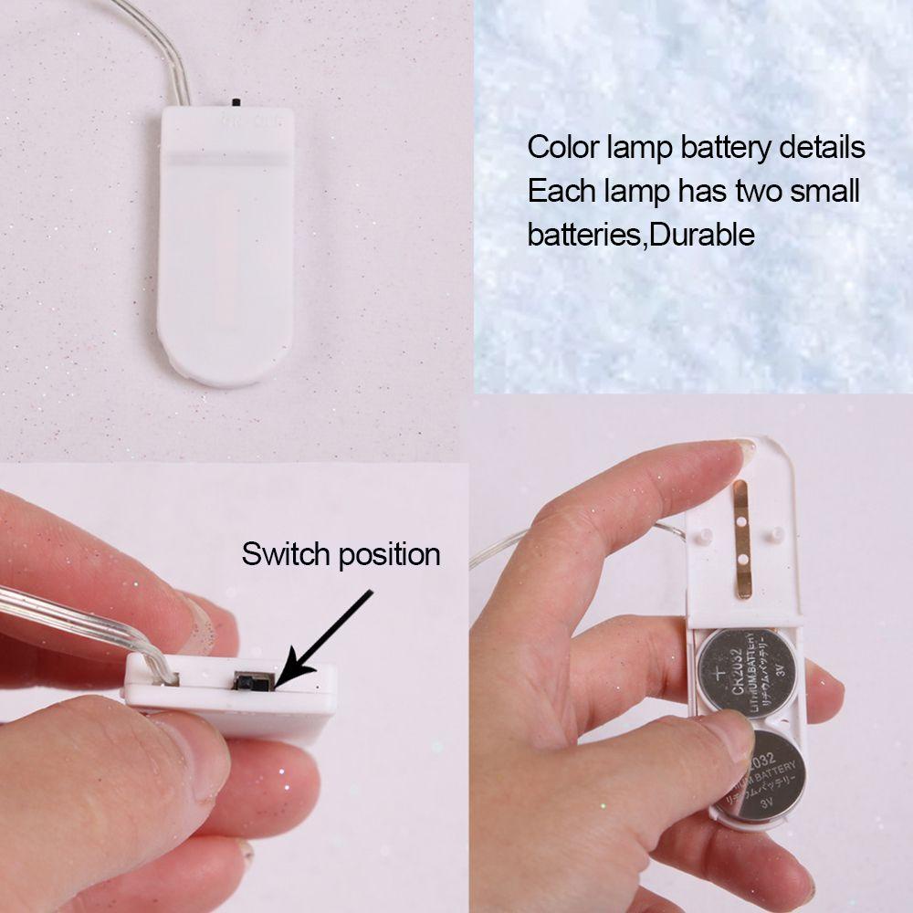 MUVAKO Dây Ruy Băng Thắt Nơ Lớn Gắn Đèn LED Trang Trí Cây Thông Giáng Sinh