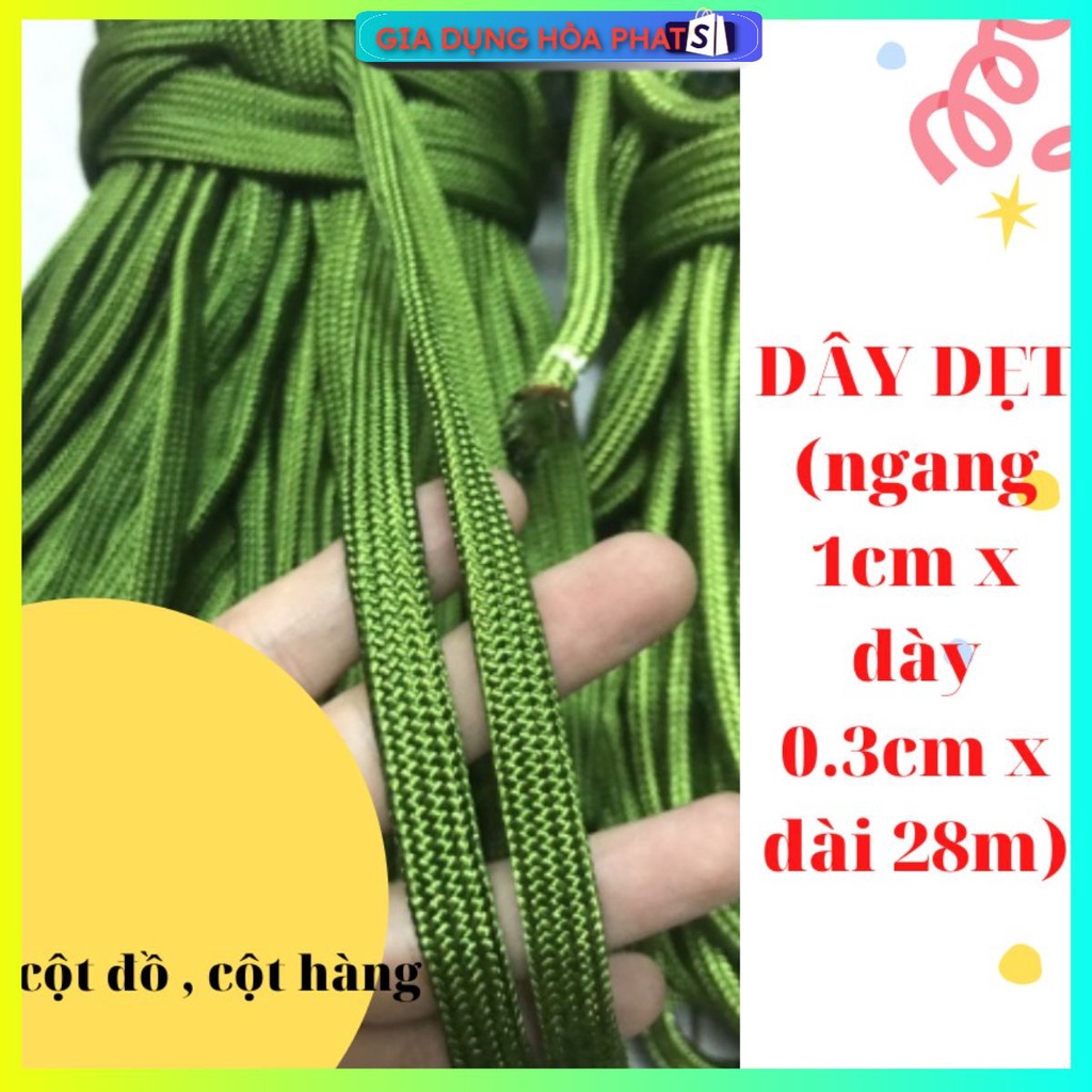 Dây dù xanh. Dây dù tròn. Dây cắm trại. Dây chằng đồ, dây dù chằng xe, chằng hàng.dây dù buộc hàng