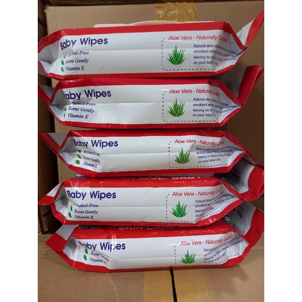 HỎA TỐC [ COMBO 20 GÓI ] Khăn ướt Baby wipes 80g.