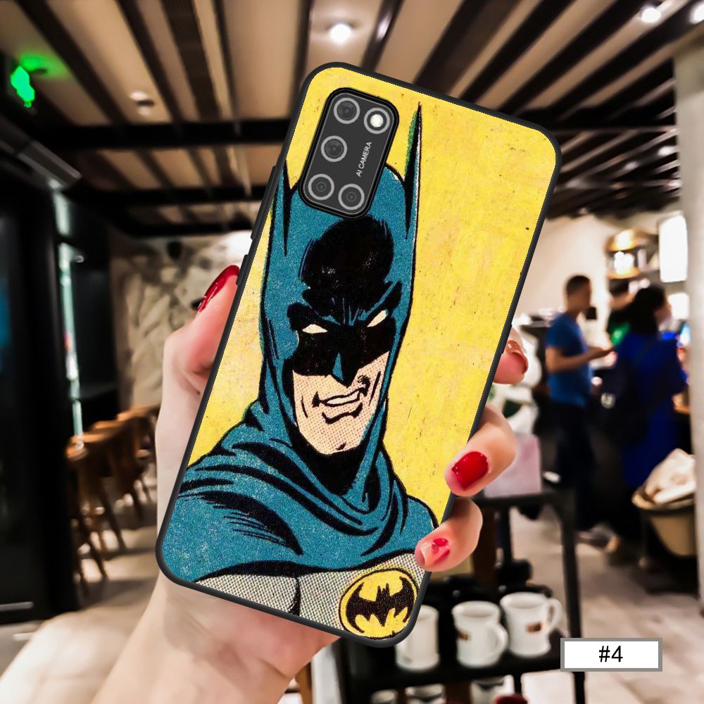 Ốp Lưng Biểu Tượng Siêu Anh Hùng Batman Cho Samsung A11 / M11 A91 / M80S A81 A71 4g A71 5g A51 4g A31 M31 M21 A01