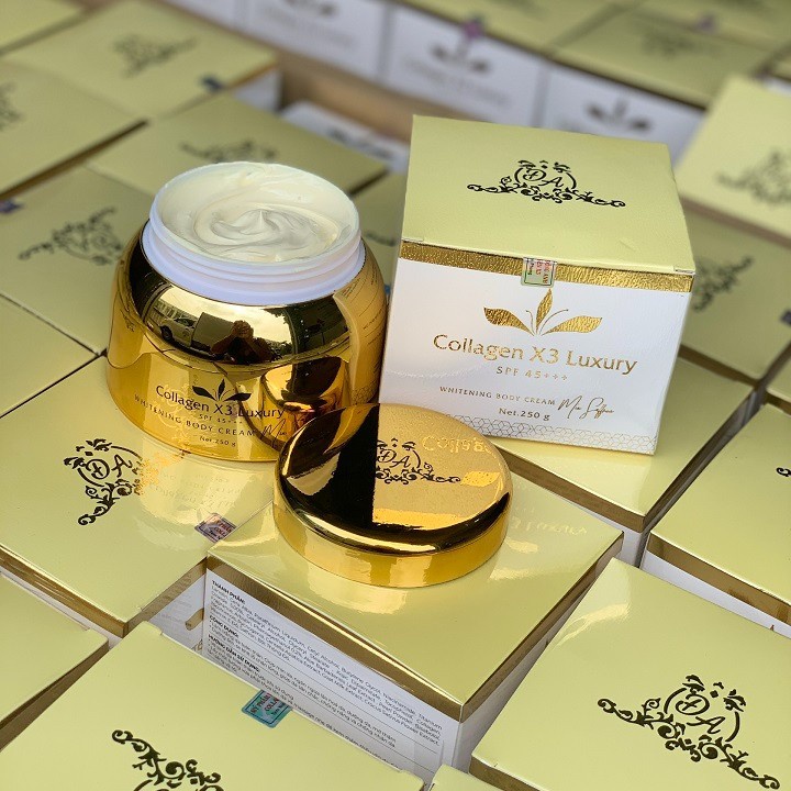 Kem body luxury collagen x3 Đông Anh - Kem dưỡng da toàn thân Đông Anh - Hộp 250 gr