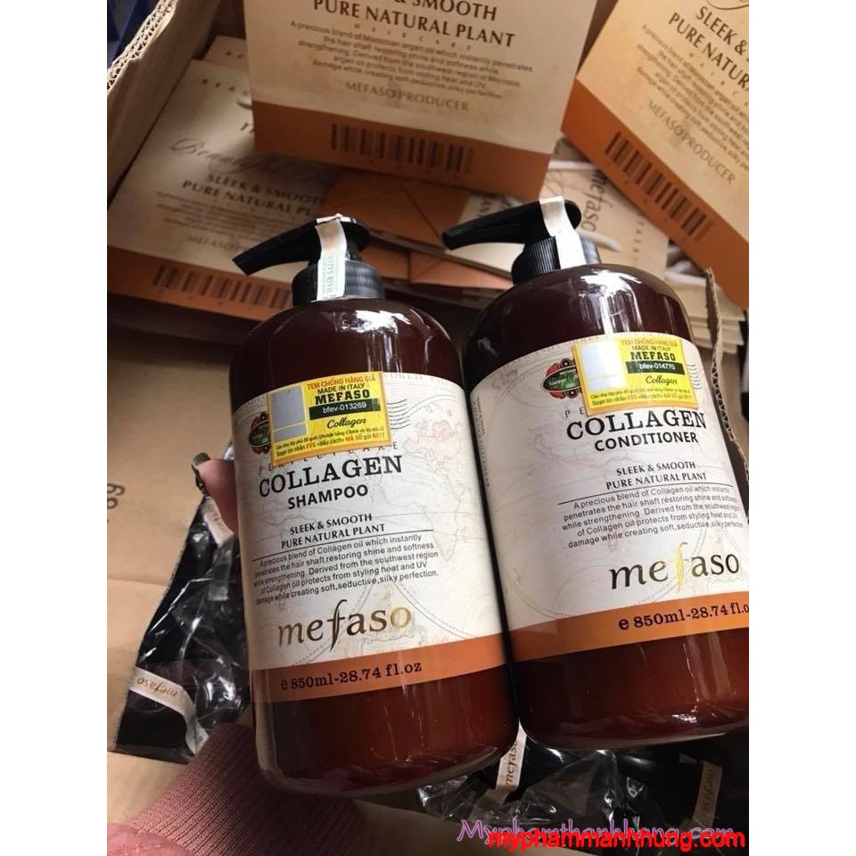 Bộ dầu gội xả collagen argan mefaso – Ý | BigBuy360 - bigbuy360.vn