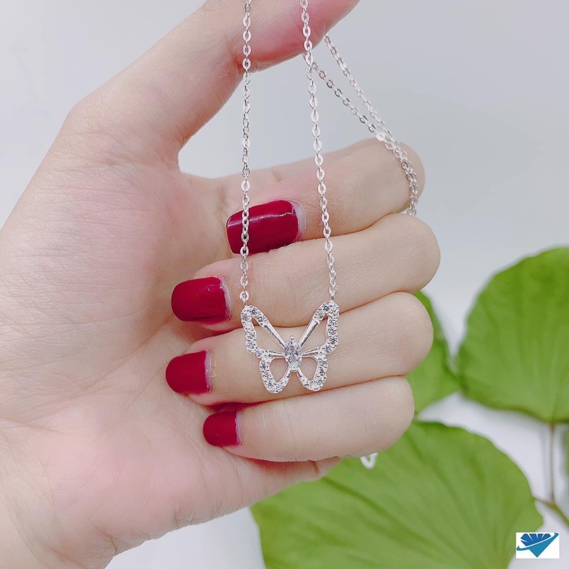 DÂY CHUYỀN NỮ BẠC TA MẶT HÌNH CON BƯỚMM XINH XẮN