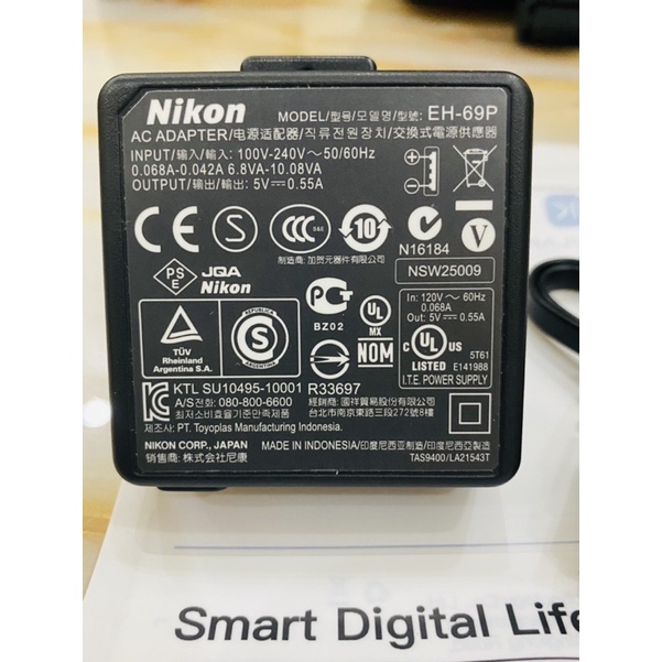 Bộ Sạc + Chuyển đổi EH-69P cho máy ảnh Nikon Chính hãng 100%