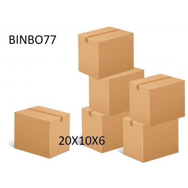 20x10x6 Bộ 200 Thùng Carton(1.4k/thùng)