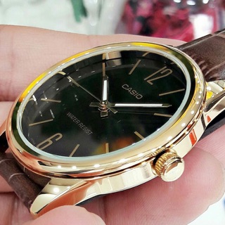 Đồng Hồ Nam Dây Da Casio MTP-V005GL-1BUDF