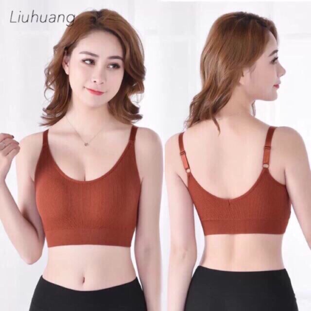 [Mã FAMARAL1 giảm 10K đơn 50K] Áo Bra Gân Tăm 2 Dây Điều Chỉnh Có Mút Lót Siêu Xịn ( 8807 ) | BigBuy360 - bigbuy360.vn