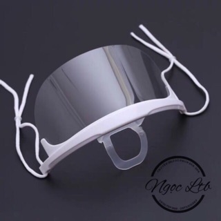 Khẩu trang nhựa trong suốt