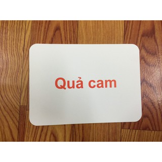 Bộ Flash Card Nhận Biết Sớm Cho Trẻ