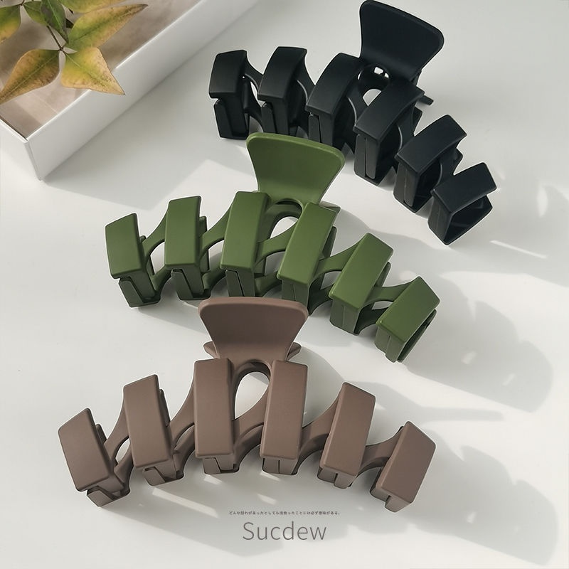 Kẹp Tóc Hình Cá Mập Bằng Acrylic Thời Trang Hàn Quốc