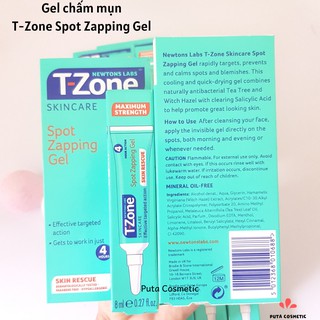 Gel chấm mụn T Zone Spot Zapping Gel - Giảm mụn, mờ thâm