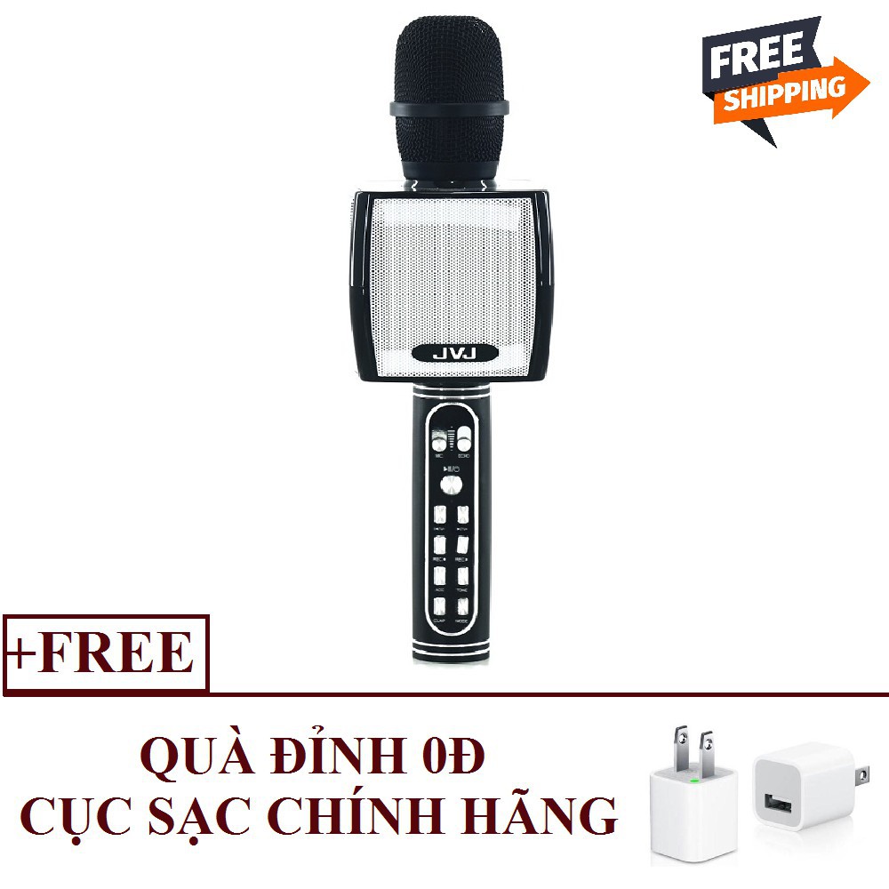 Micro không dây JVJ YS-91 karaoke bluetooth - MUA 1 TẶNG 1