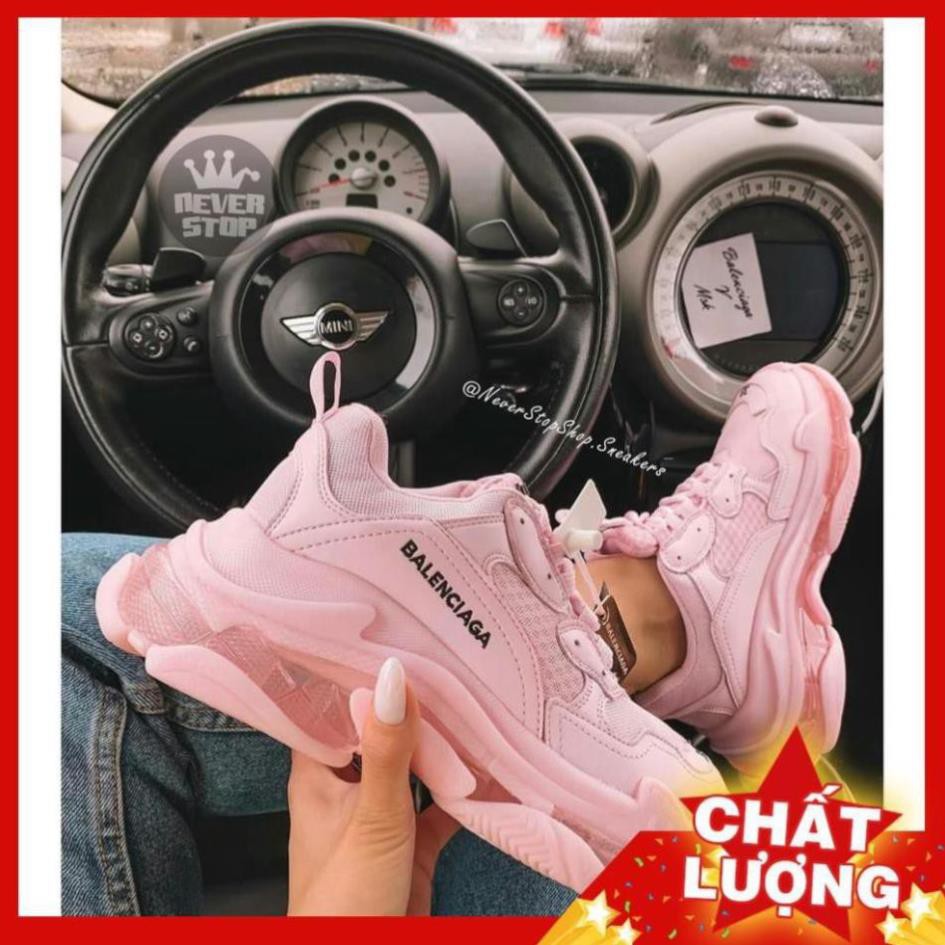 𝐒𝐀𝐋𝐄🌺𝐓Ế𝐓 [Giày Tết] Giày BALENCIAGA TRIPLE S HỒNG thời trang hàng chi tiết bản chuẩn đẹp, giá tốt [TẶNG VỚ] uy tin : /