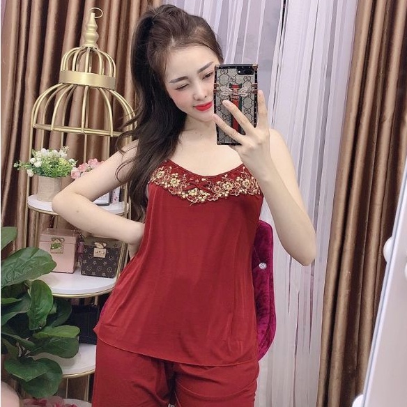 Đồ ngủ thun lạnh quần đùi 45kg tới 70kg | BigBuy360 - bigbuy360.vn