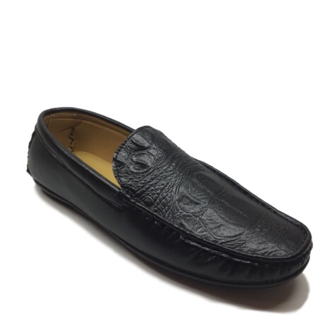 Giầy Mọi Lười Nam Dập Vân Cá Sấu Siêu Chất | BigBuy360 - bigbuy360.vn