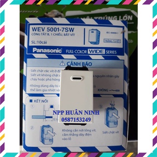 Hộp 10 hạt công tắc 1 chiều 5001-7sw panasonic