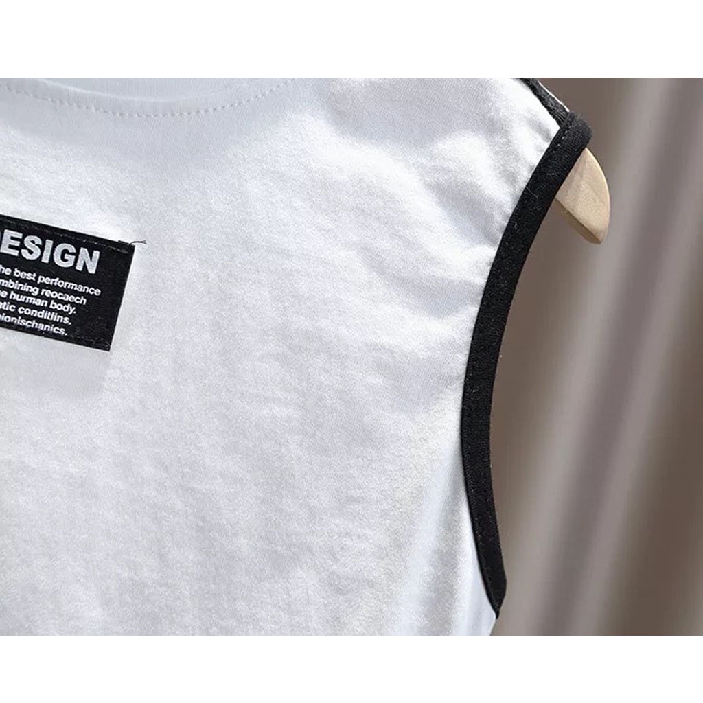 Bộ quần áo cho bé trai, Bộ sát nách kẻ sọc cho bé trai chất  cotton cho bé từ 7-18kg - LILA KIDS