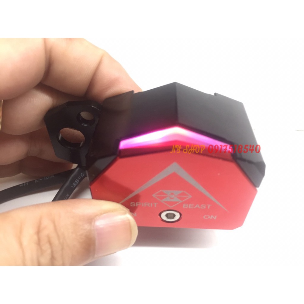 CÔNG TẮC CNC SPIRIT BEAST MẪU L1 , L2 CHÍNH HÃNG CÓ ĐÈN Ảnh thật Sp