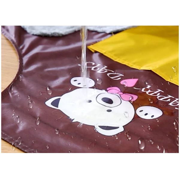 Tạp dề hàn quốc có túi, có chỗ lau tay tiện lợi không thấm nước và ngăn mùi hiệu quả Hình Gấu | BigBuy360 - bigbuy360.vn